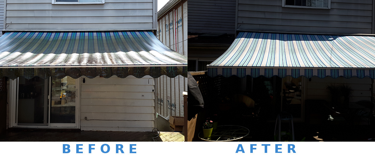 awning cleaning compare